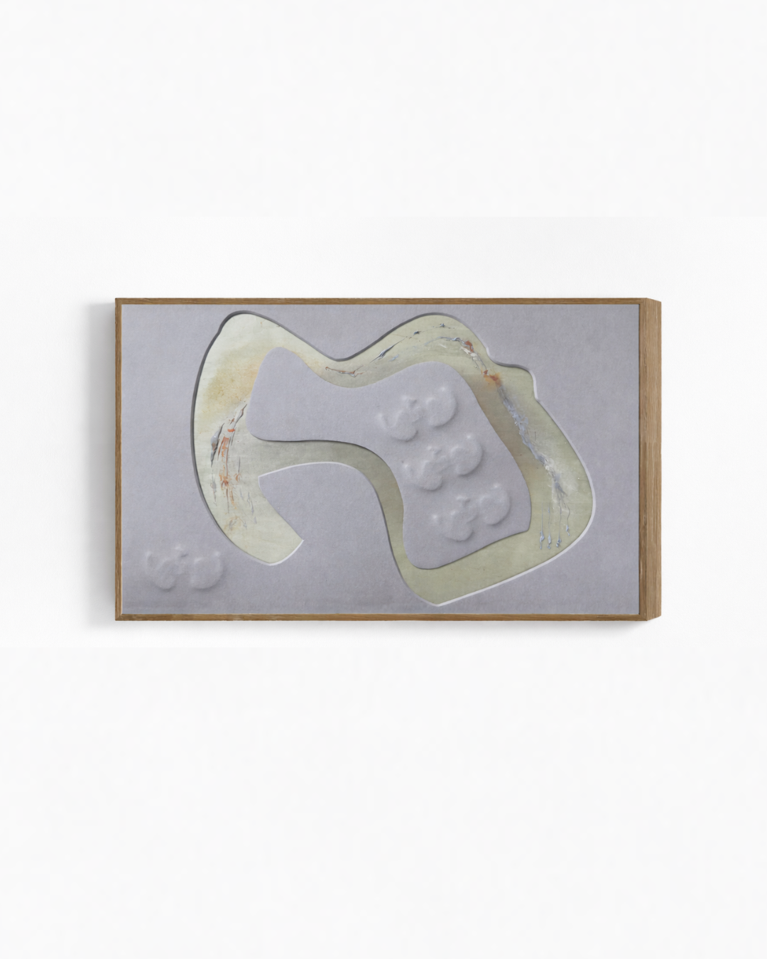 Sidony O’Neal 
VALENCE AROUSAL DOMINANCE (SPRING ORGANS), 2026 
Inkjet, heat sink, gampi, pigment, artist mat, artist frame 
25.4 x 38.1 x 3.81 cm 
10 x 15 x 1.5 in. 