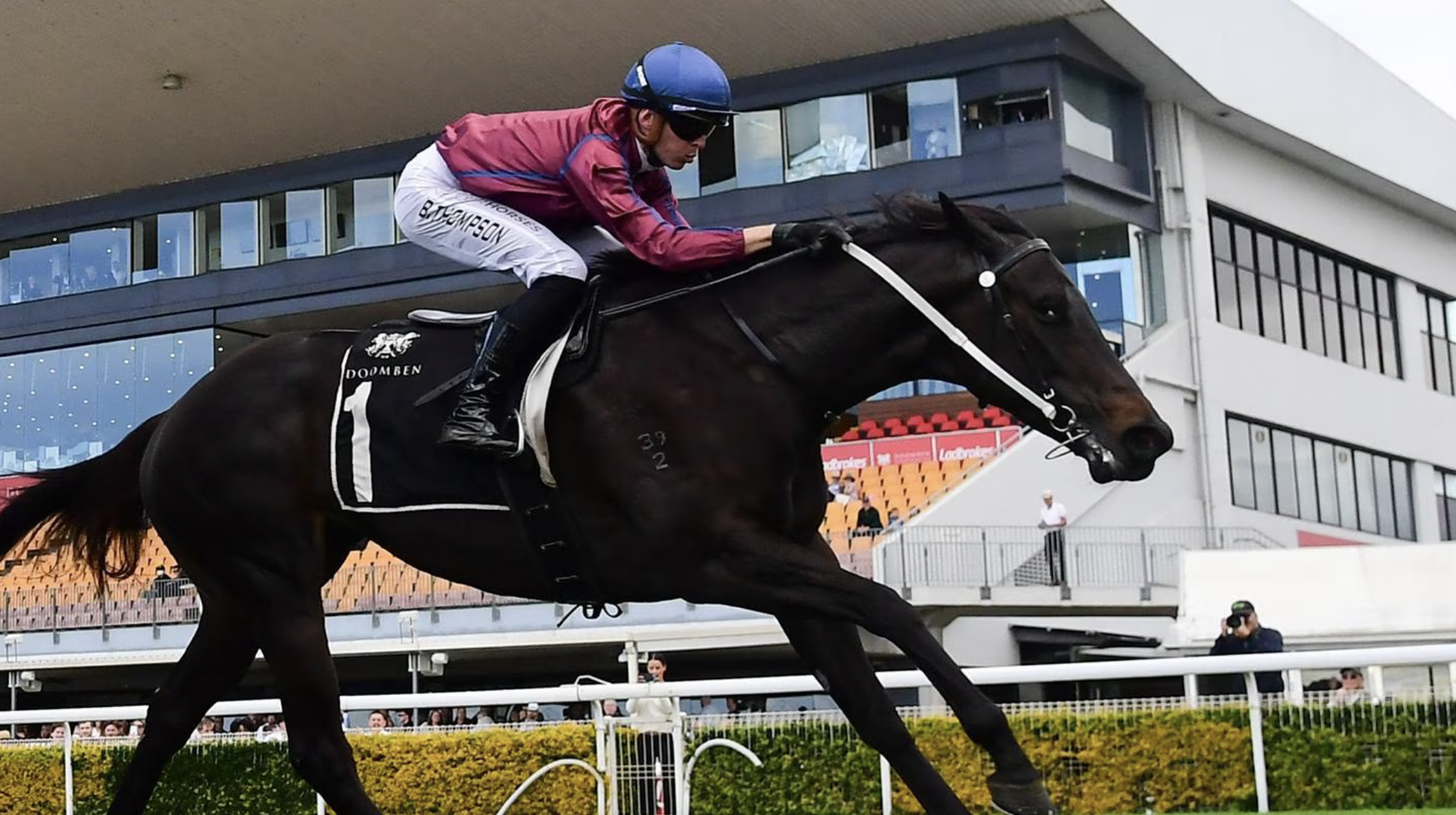 Jack Bruce eyeing bigger targets after Grinzinger Champ salutes at Doomben