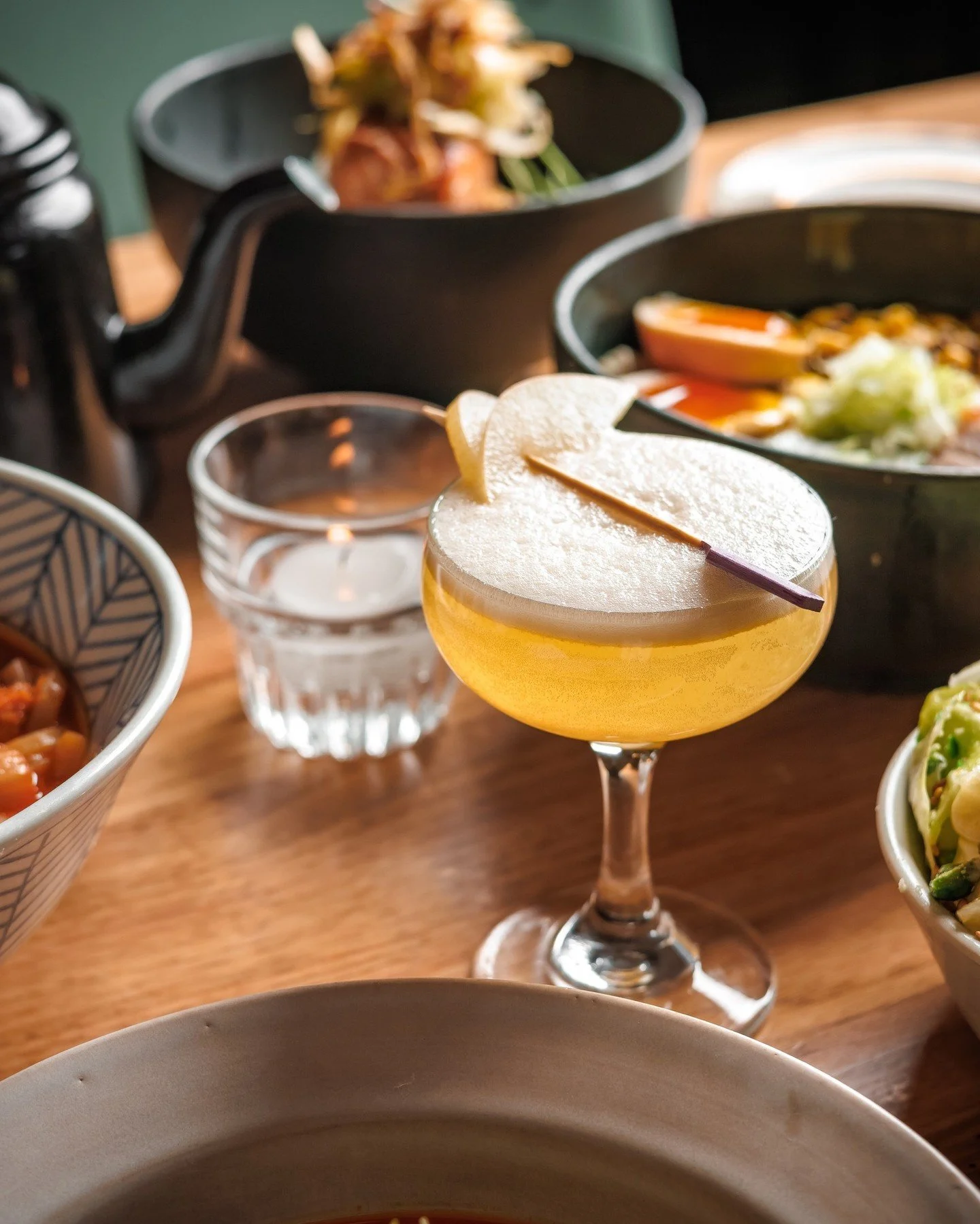 Sharp name. Smooth finish. 🔪

PEARING KNIFE // vodka, ginger shochu, pear, maple, yuzu.