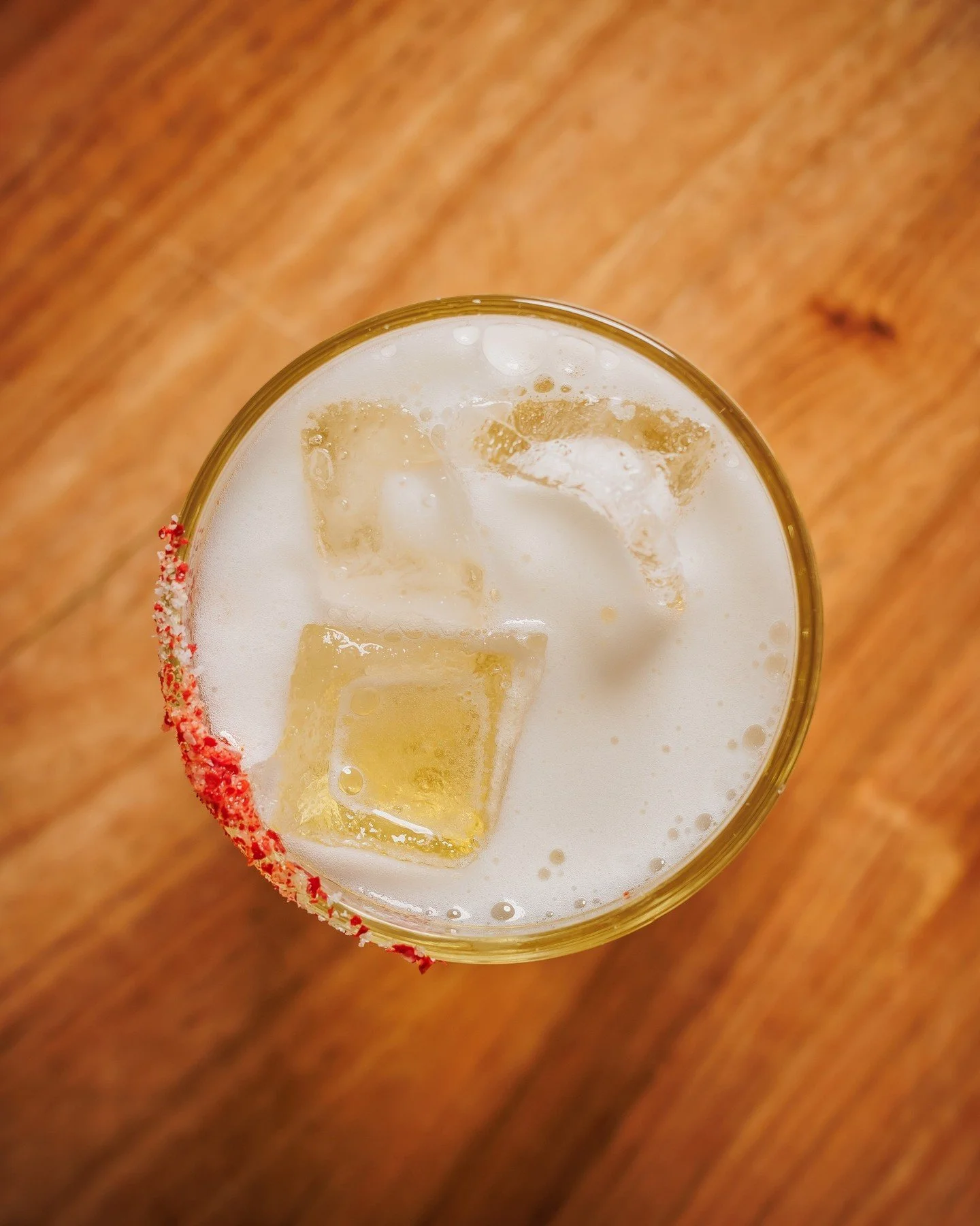 ⚡️It&rsquo;s the weekend. We&rsquo;re open for lunch. Happy hour runs all lunch long. And this beauty&rsquo;s been staring at you. 

💥SHURYŪDAN PUNCH // tequila, pineapple, umeshu, lemon creme tea, gochugaru (clarified).