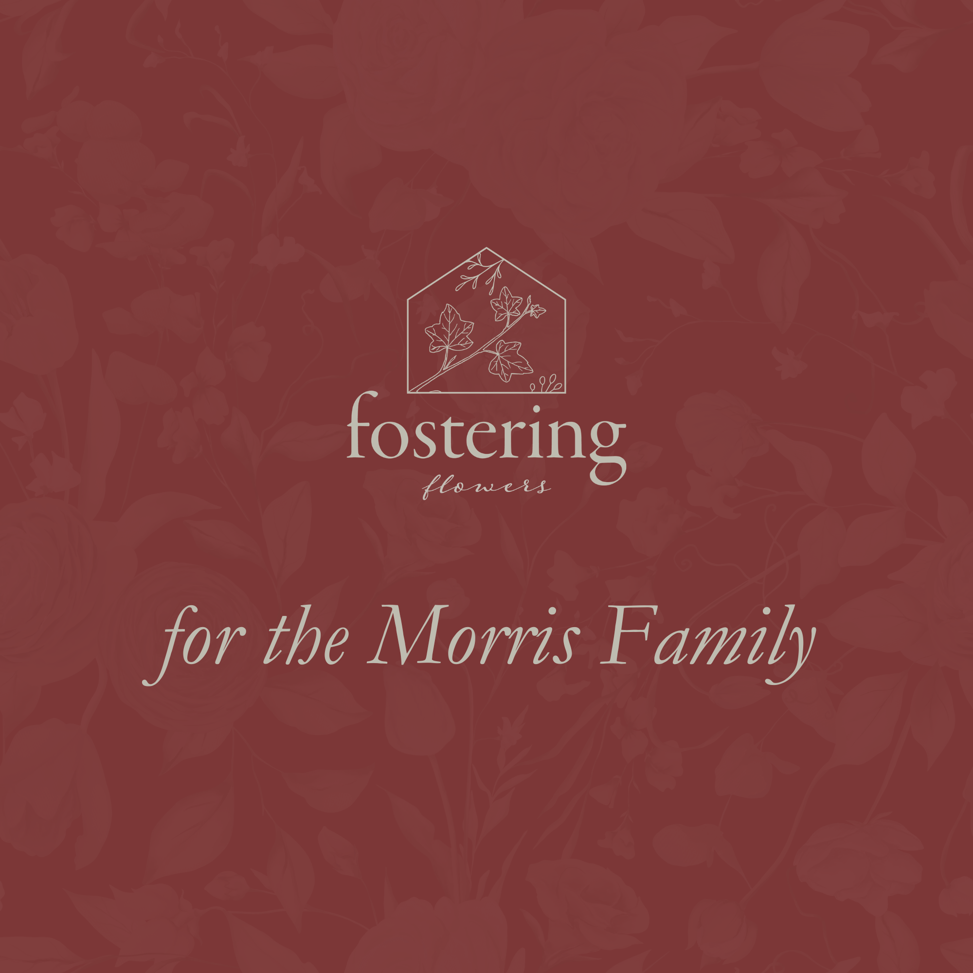 Bouquet for the Morris Family