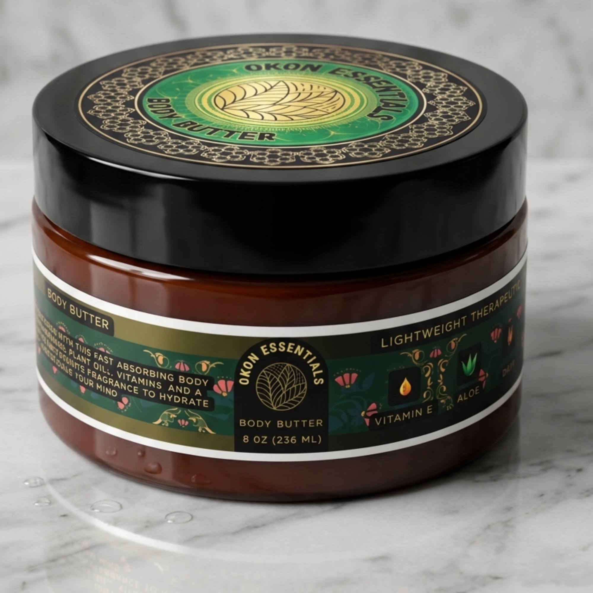 Lightweight Therapeutic Body Butter 8oz