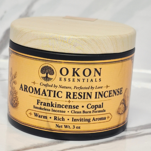 Frankincense & Copal Aromatic Resin Incense – Smokeless Clean Burn