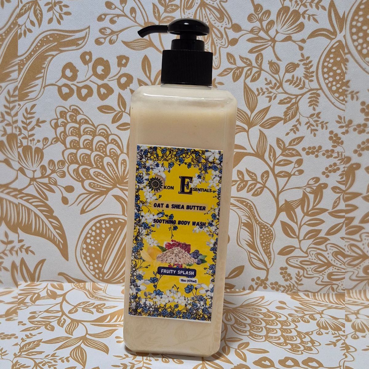 Oat & Shea Butter Fruity Body Wash – 16oz / 10oz
