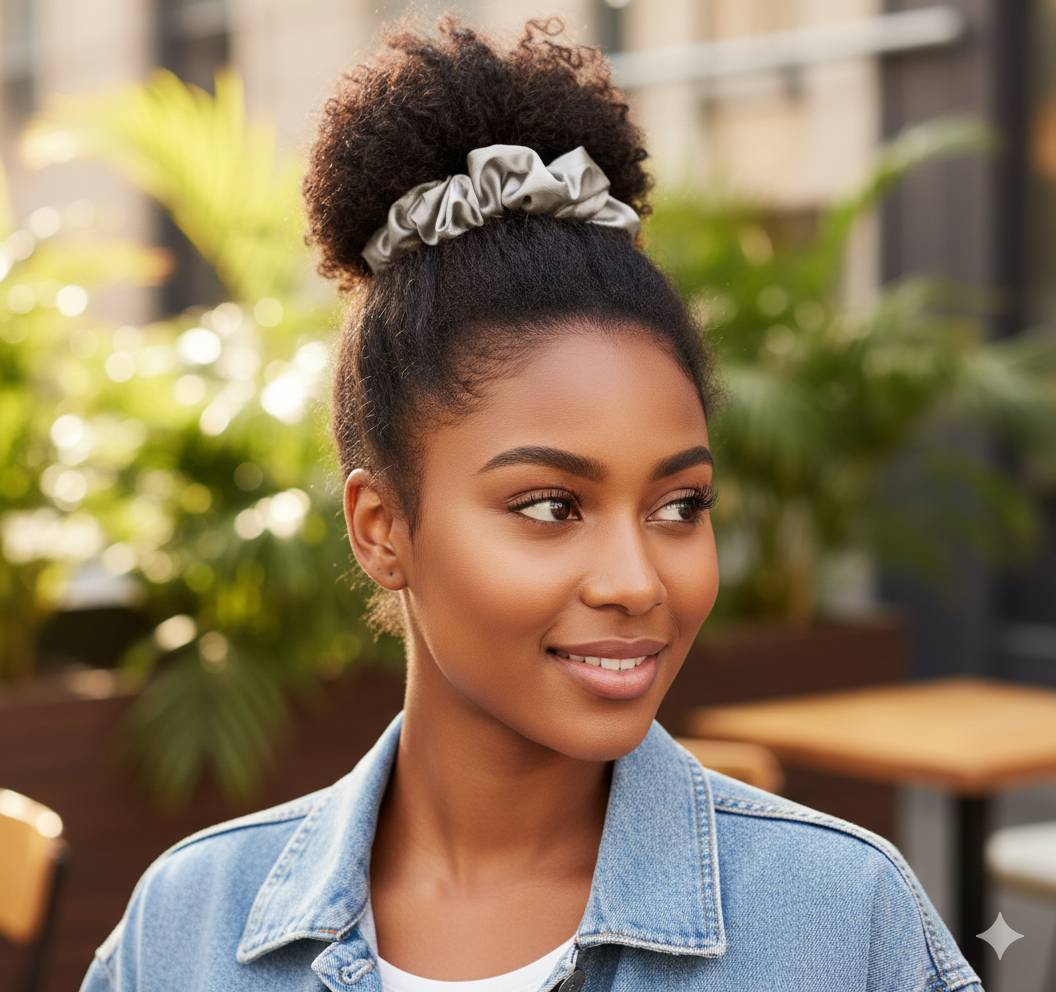 Elegant Satin Hair Scrunchies -14pcs