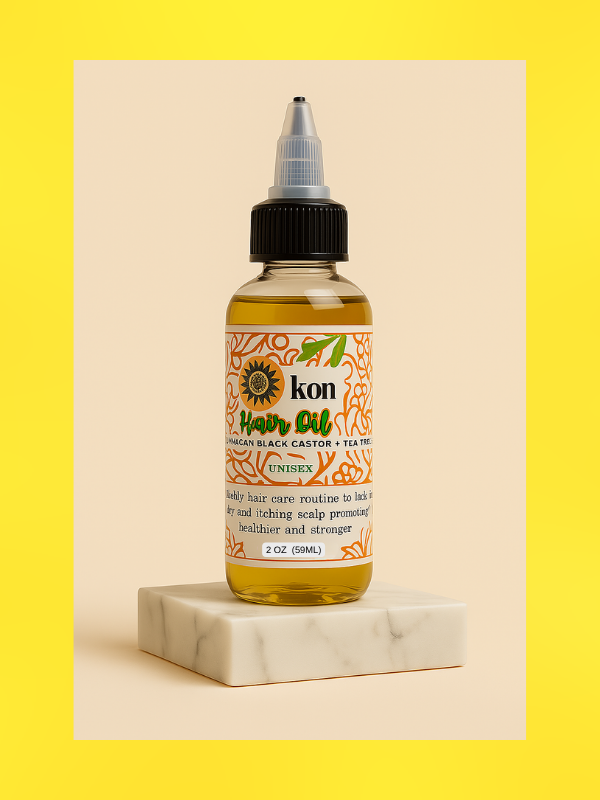 Castor And Tea Tree  Hair Oil 2 oz