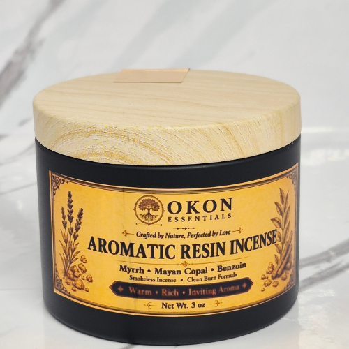 Myrrh, Mayan Copal & Benzoin Aromatic Resin Incense – Smokeless Clean Burn