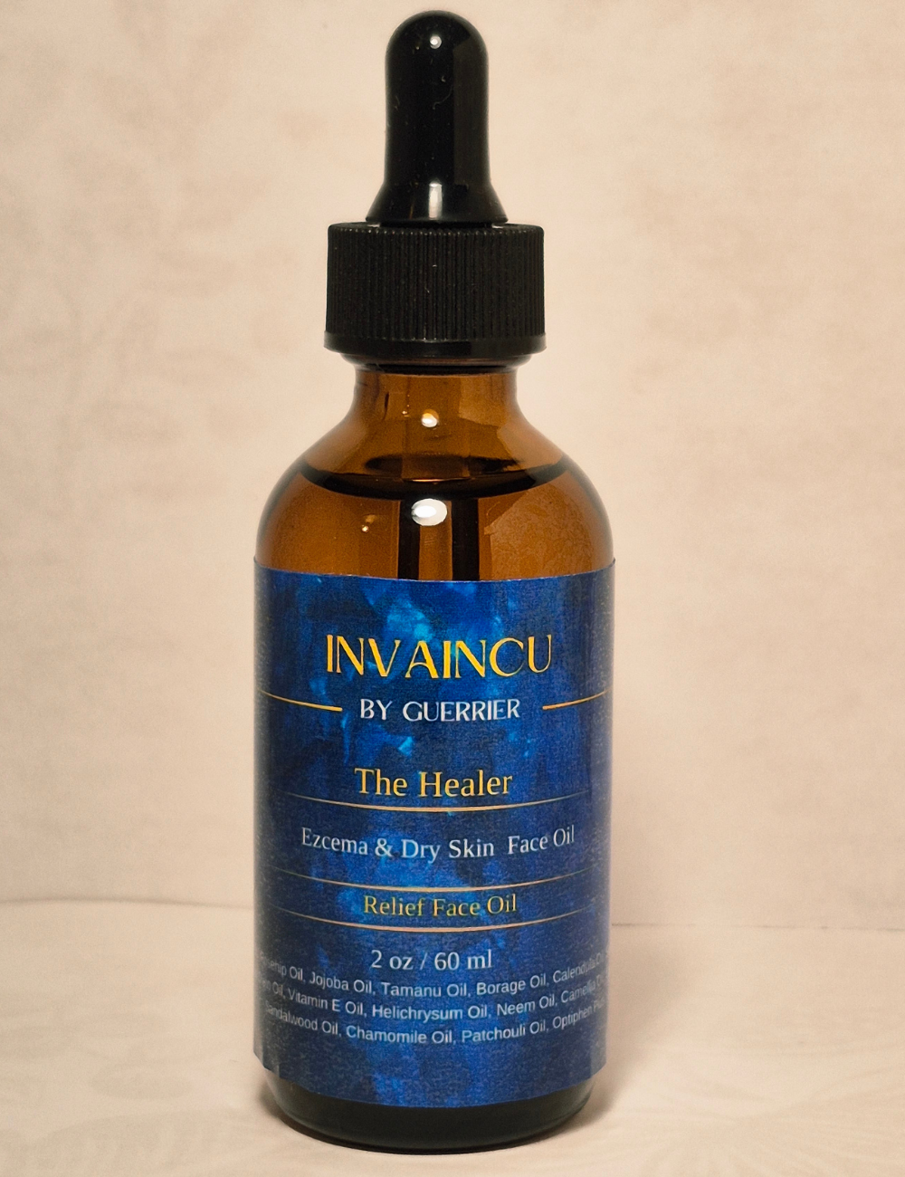 Eczema & Dry Skin Relief Face Oil | Deep Moisture & Skin Repair (2oz)