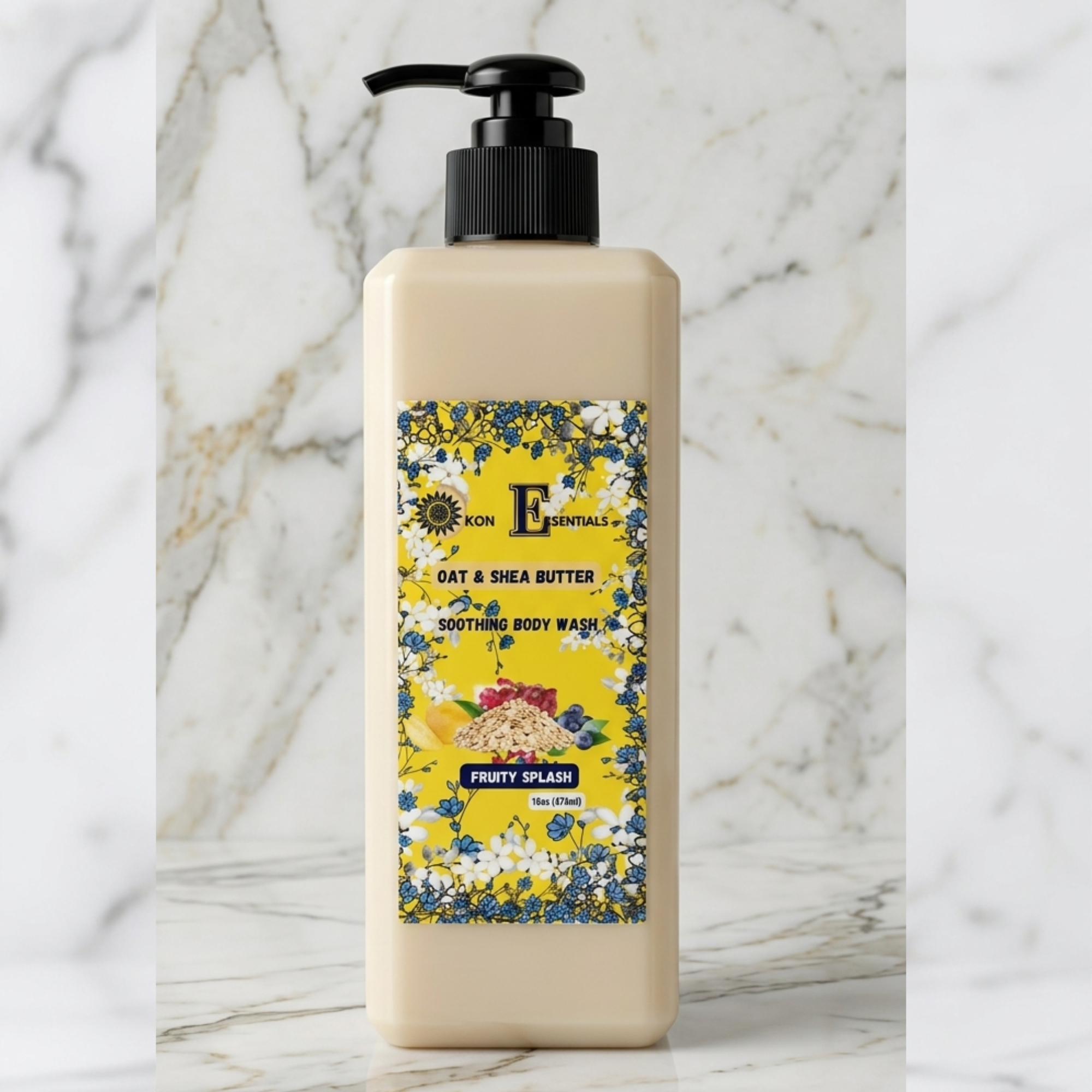 Oat & Shea Butter Fruity Body Wash – 16oz / 10oz