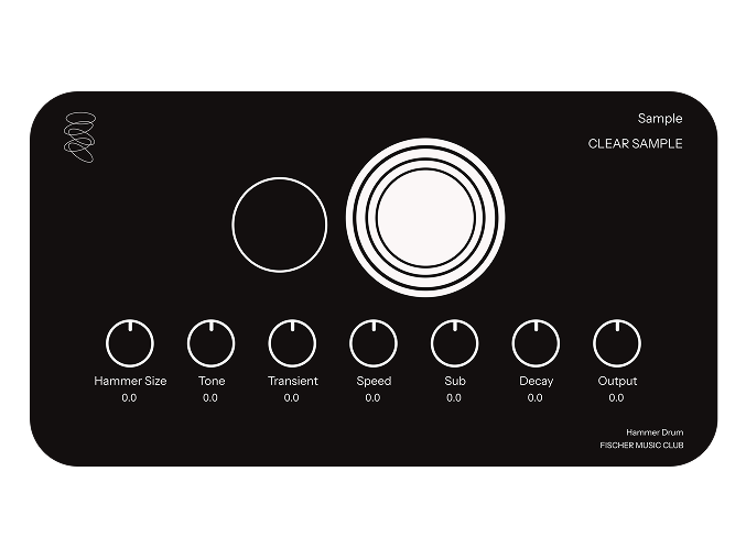 Hammer Drum Kick Synth and Sampler
