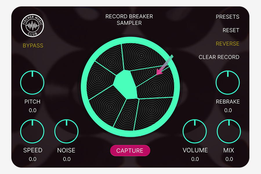 Record Breaker Glitch Sampler
