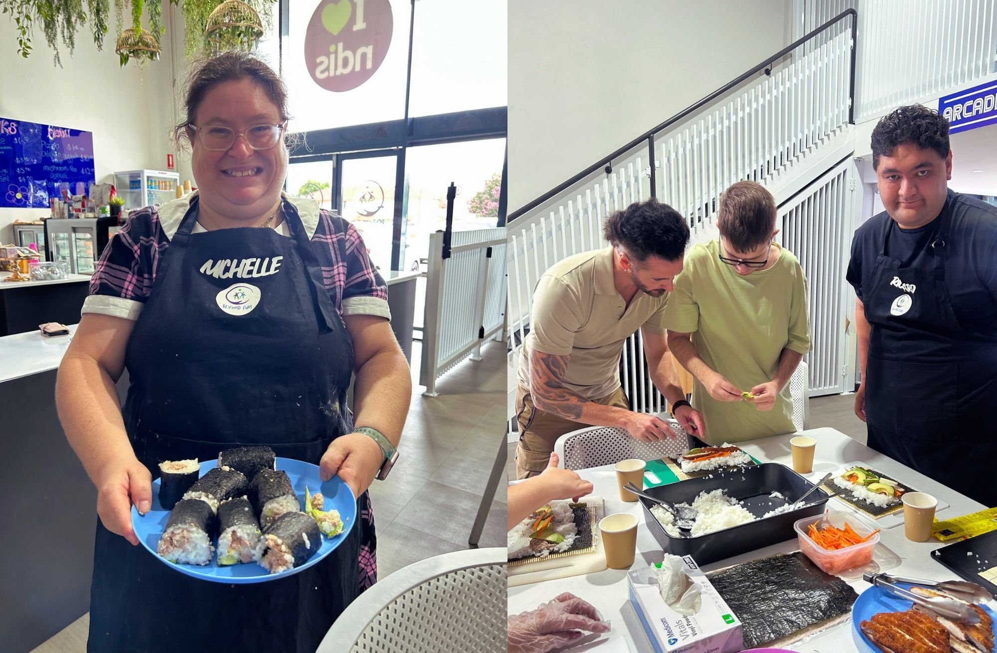 Rolling with the Fun: Sushi Day at Beyond Fun Centre.