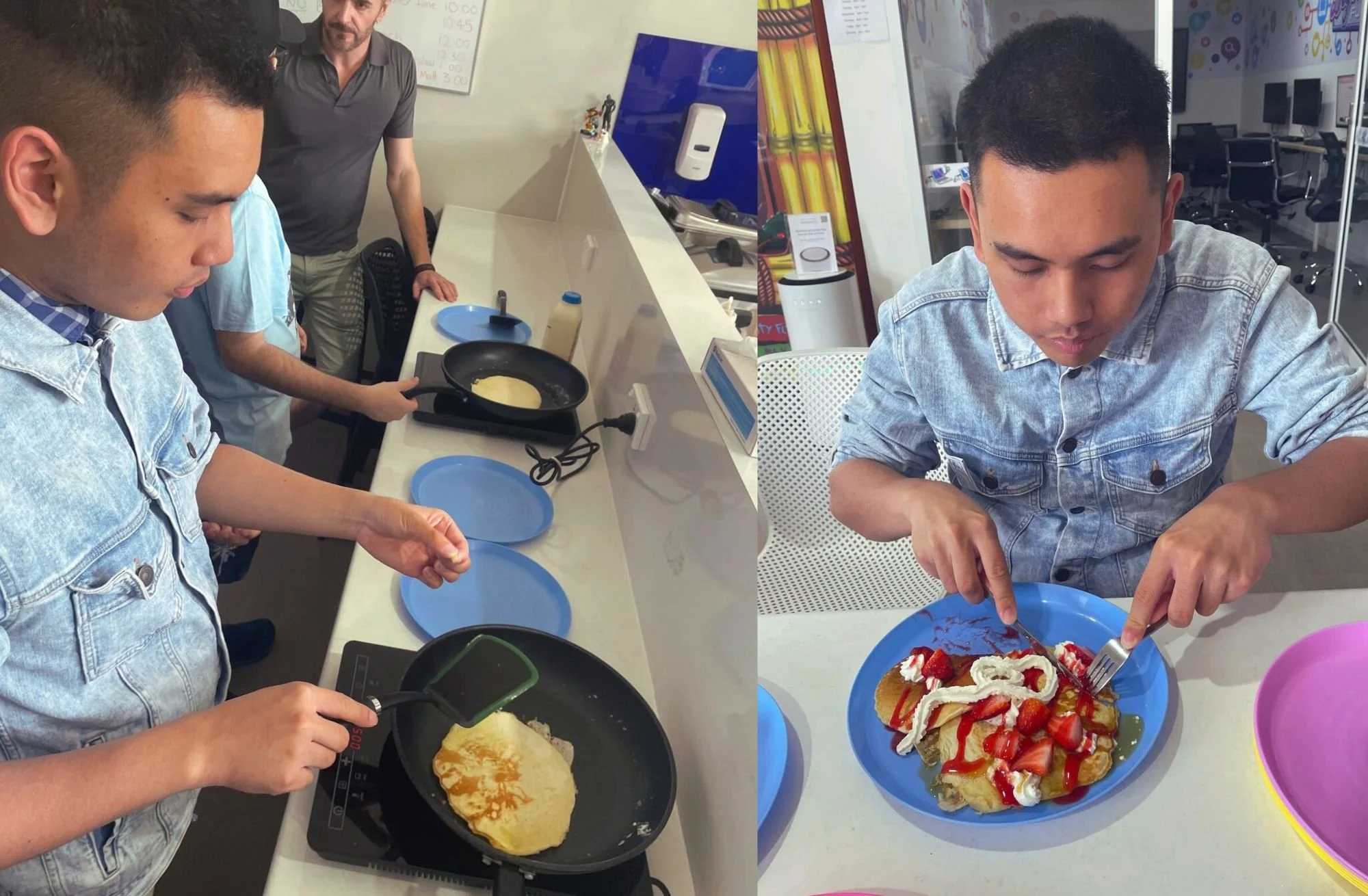 Flipping Fun: Pancake Day at Beyond Fun Centre with a Surprise Star!