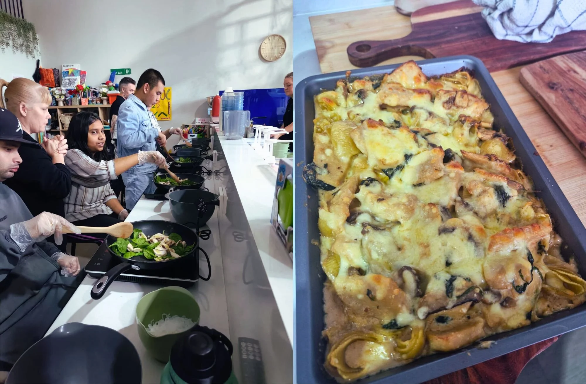 French Onion Chicken Pasta &amp; Card Game Fun!