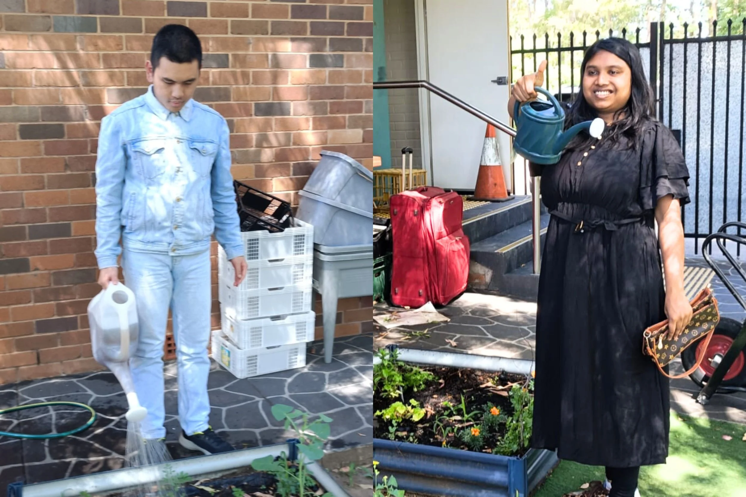 Garden Joy &amp; Christmas Creativity with Shreya and Addison!