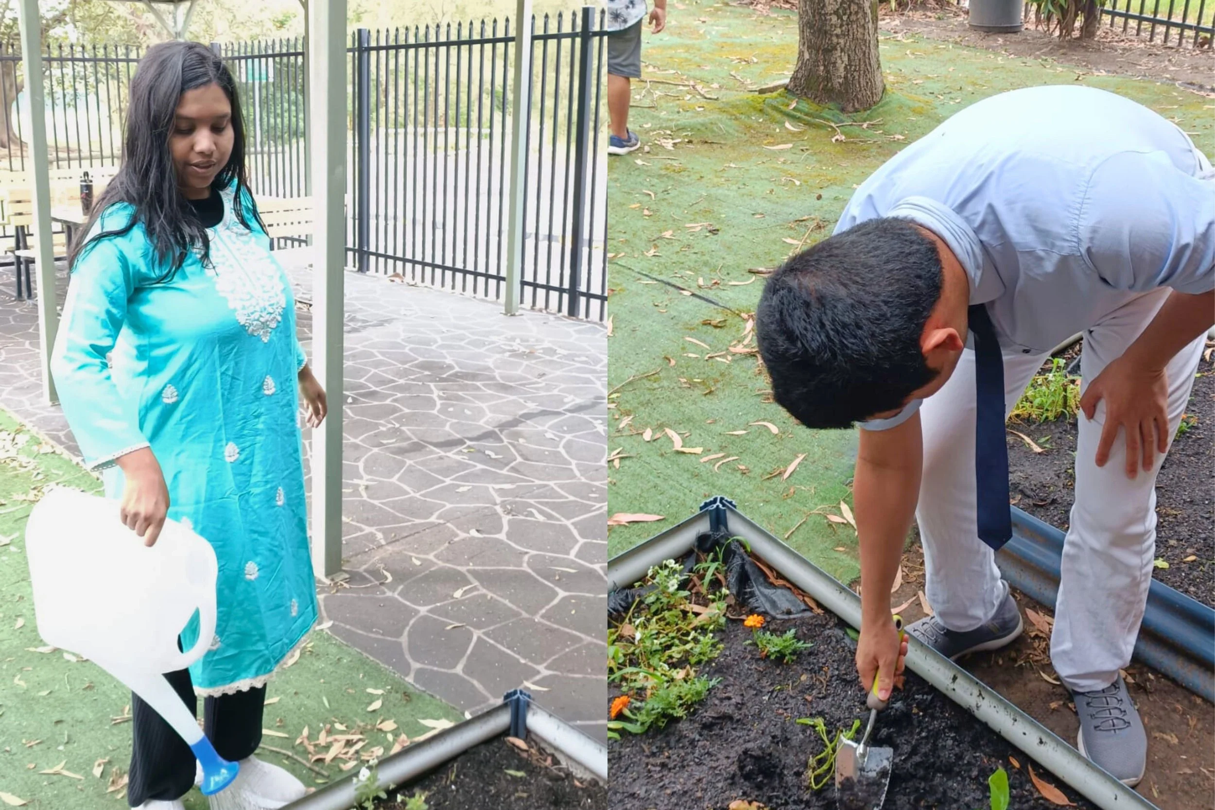 Growing Together at the Beyond Fun Garden!