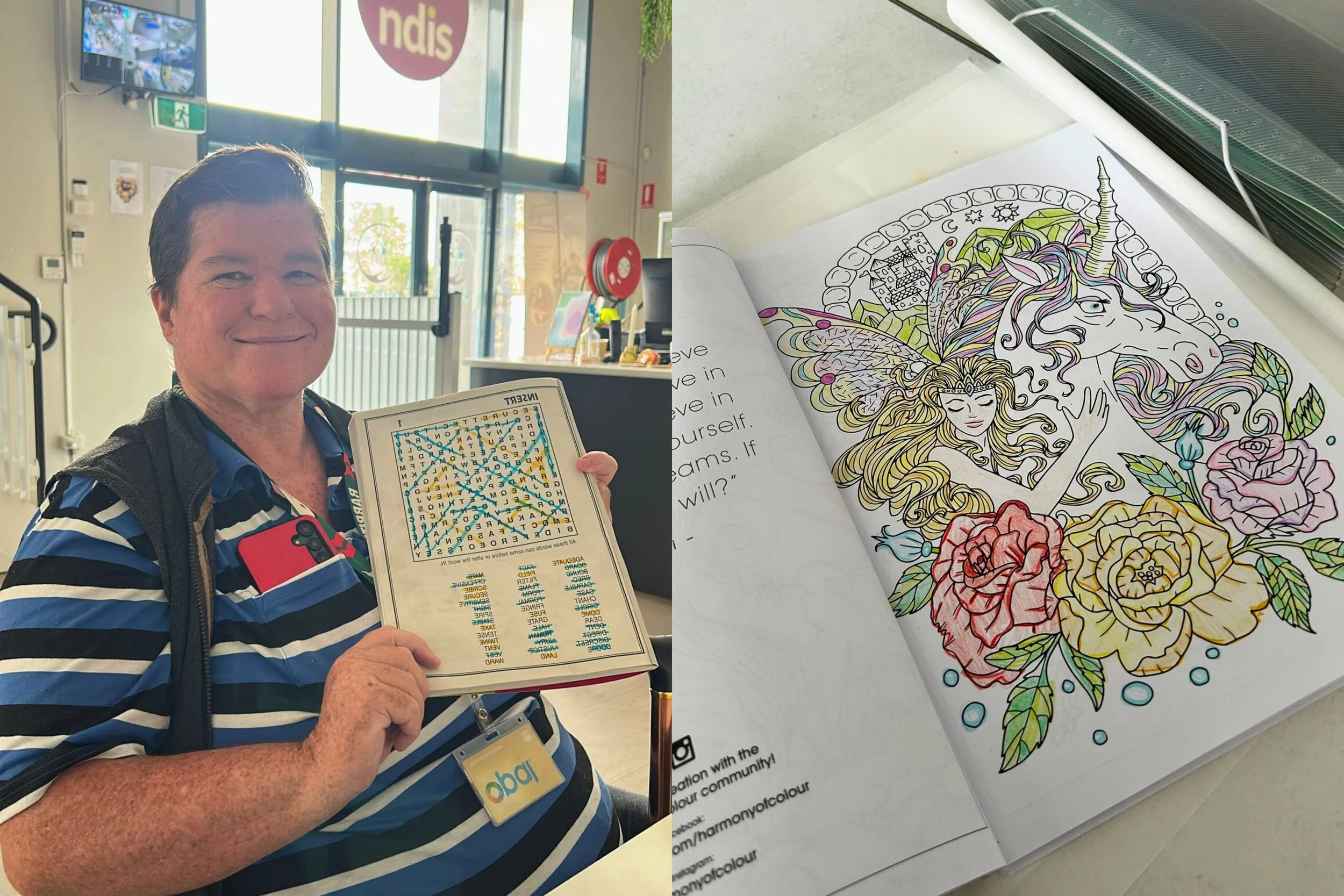 Crosswords, Shopping and a Relaxing Movie Day at Beyond Fun!