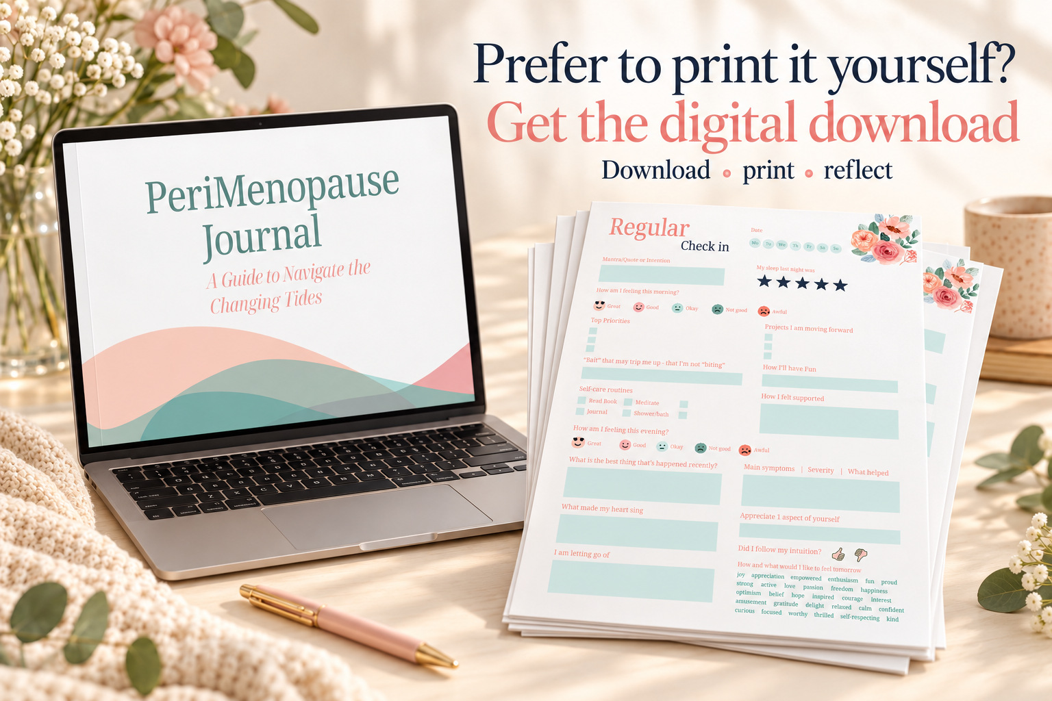 Digital | PeriMenopause Journal by Pennie
