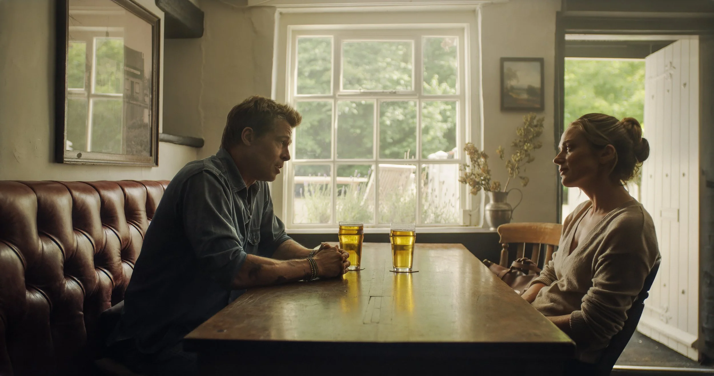 Brad Pitt and Kerry Condon in F1: The Movie | Credit: Warner Bros. Pictures, Apple Original Films