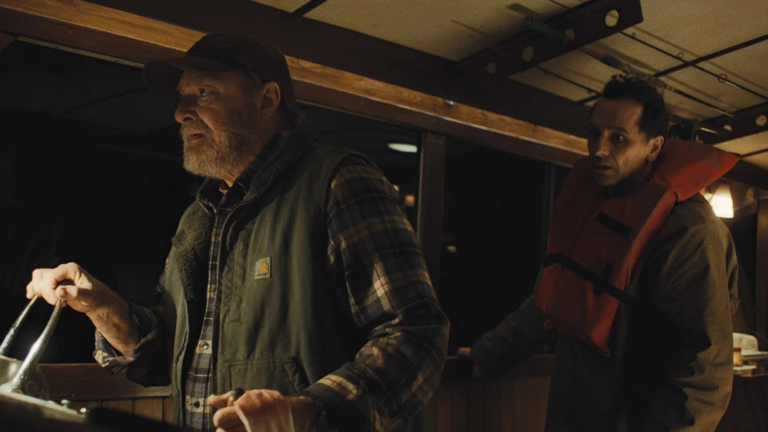 Matthew Rhys and Stephen Root in Widow’s Bay | Credit: Apple TV