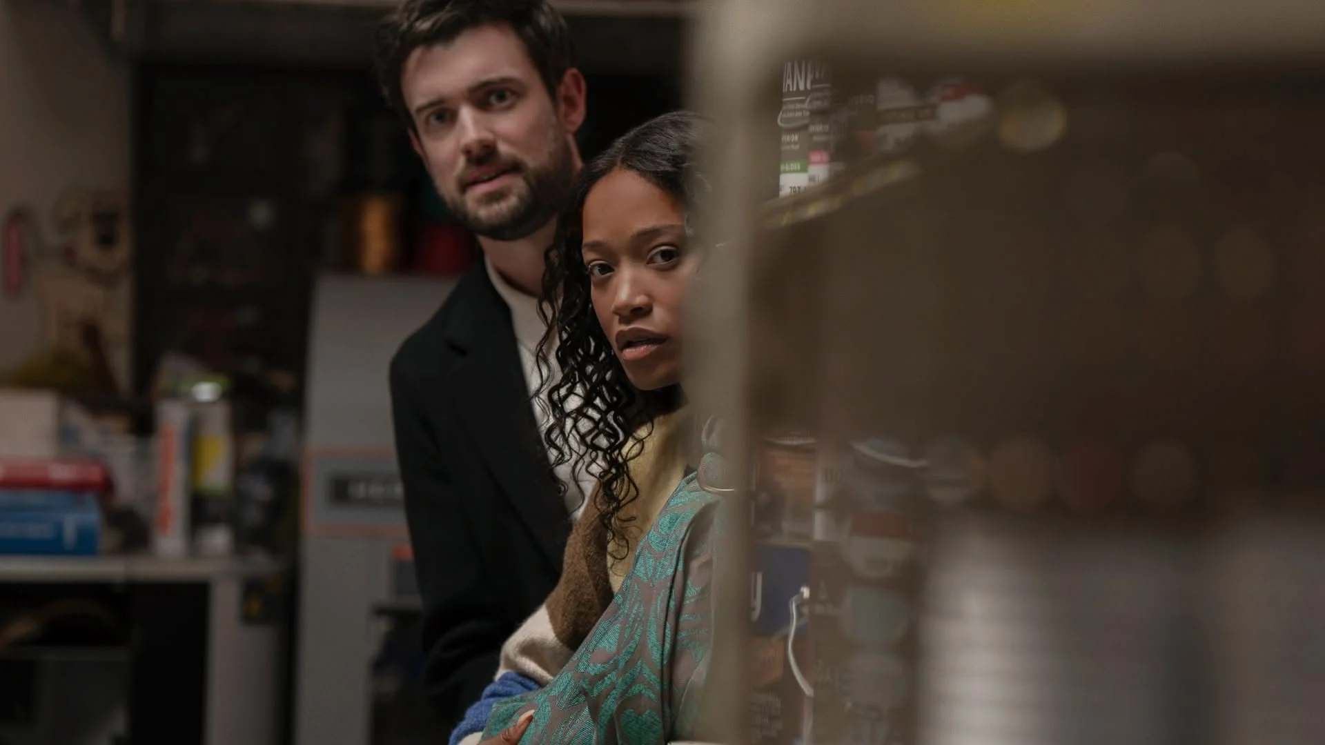 Keke Palmer and Jack Whitehall in The 'Burbs | Credit: Peacock