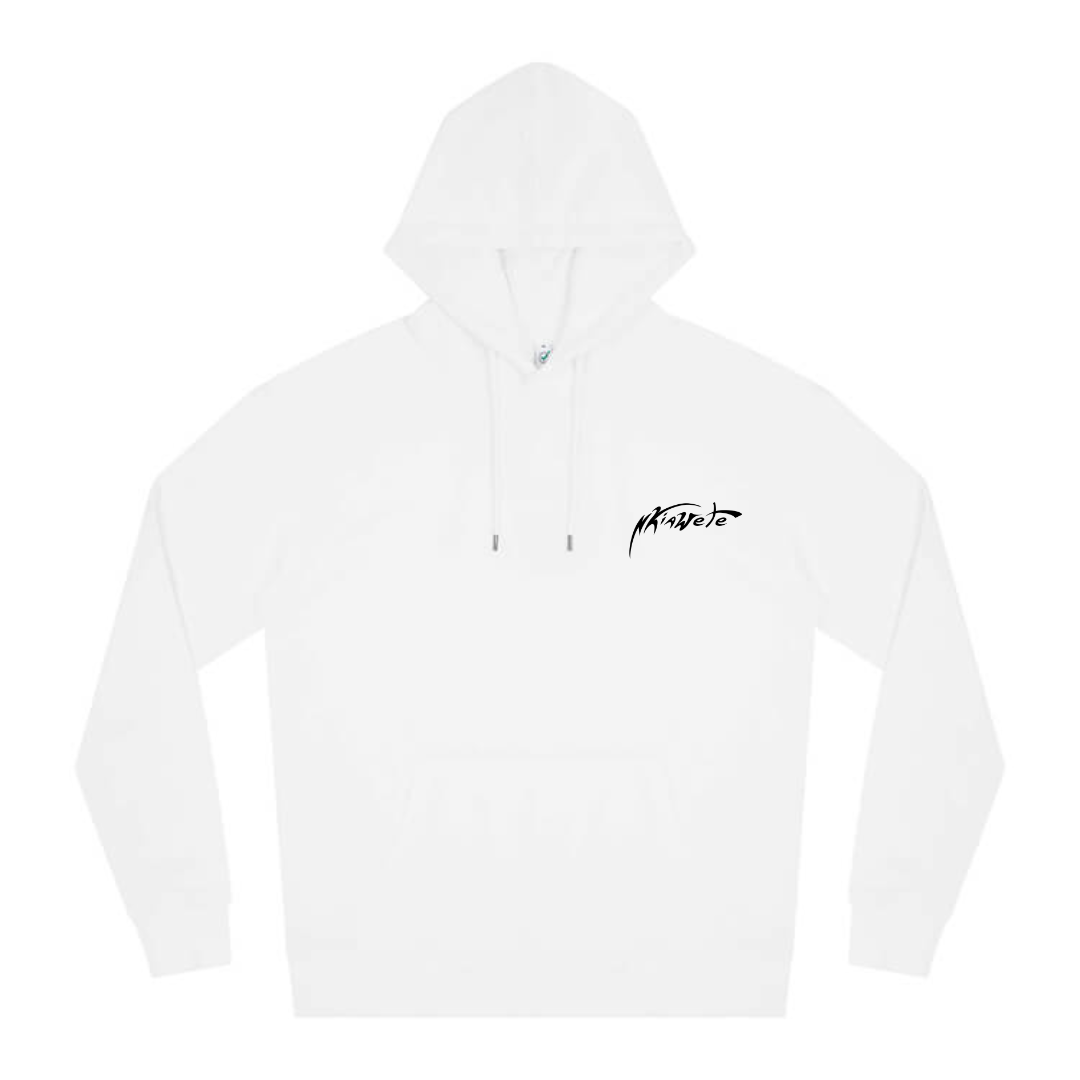White Hoodie Small Nkiawete Print .png