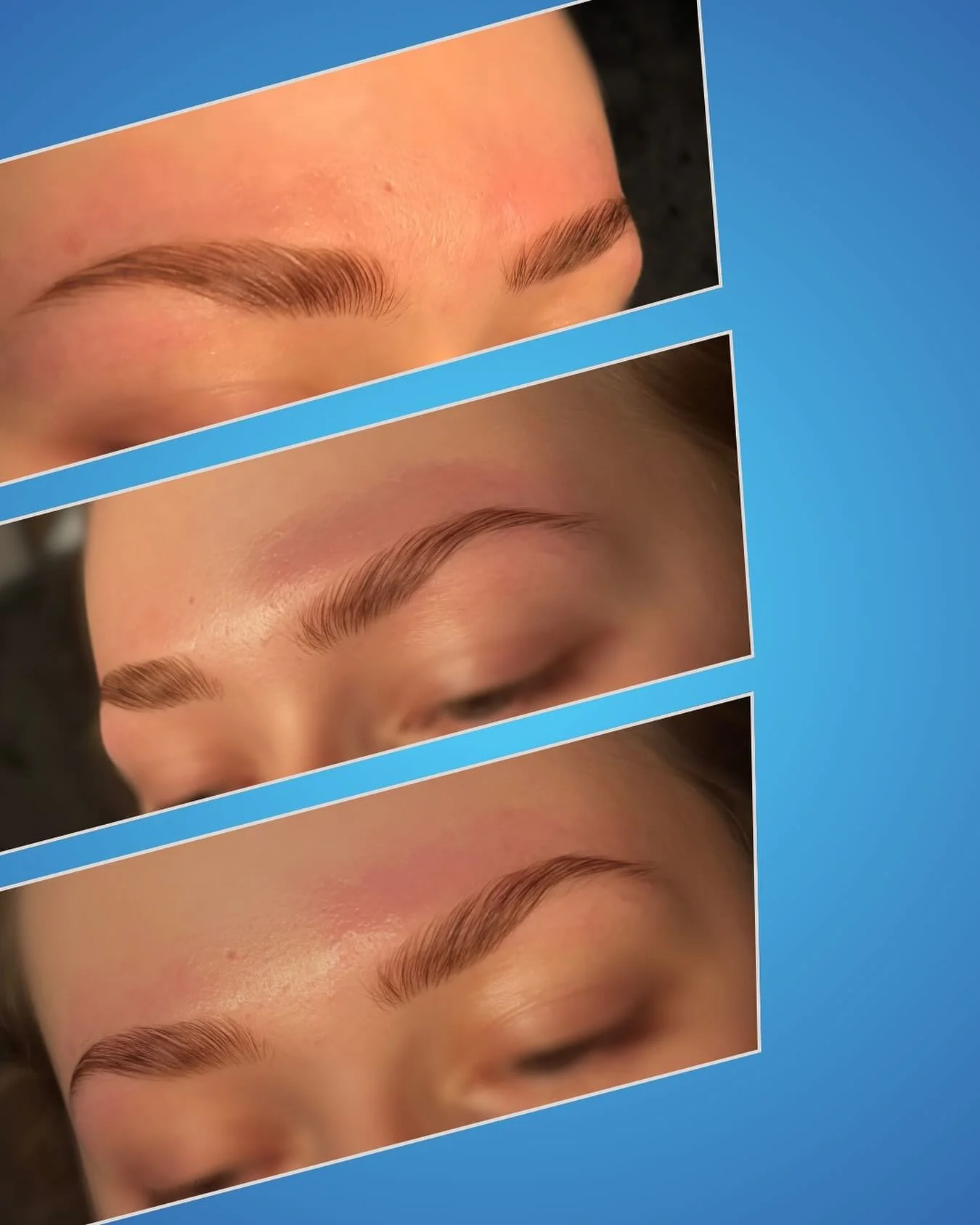 Brow lamination tint and shape. Forgot to take a before picture 🦋