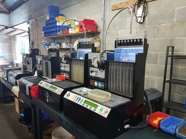 Injector Testing Gas