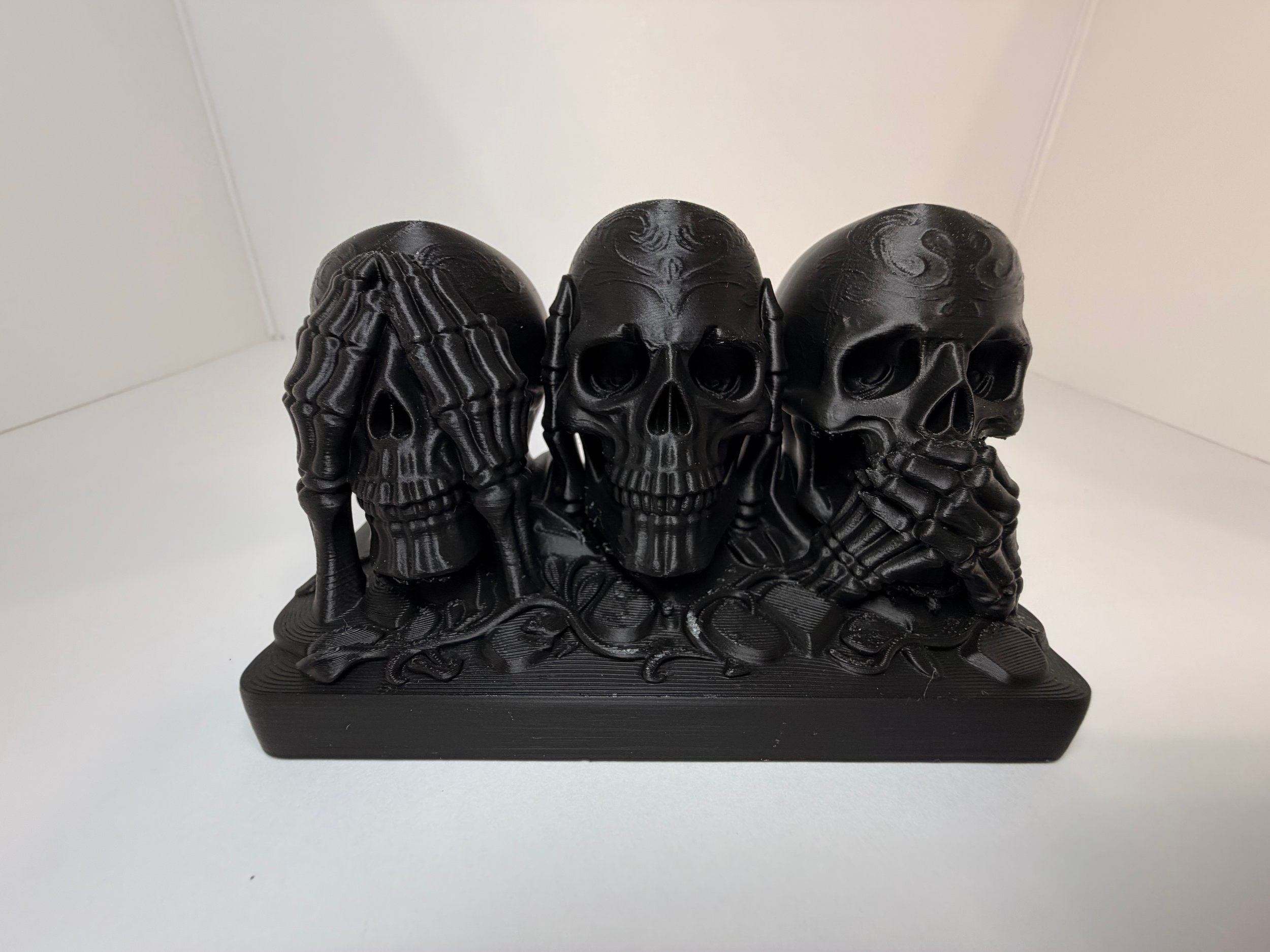 See Hear Speak No Evil Skeletons