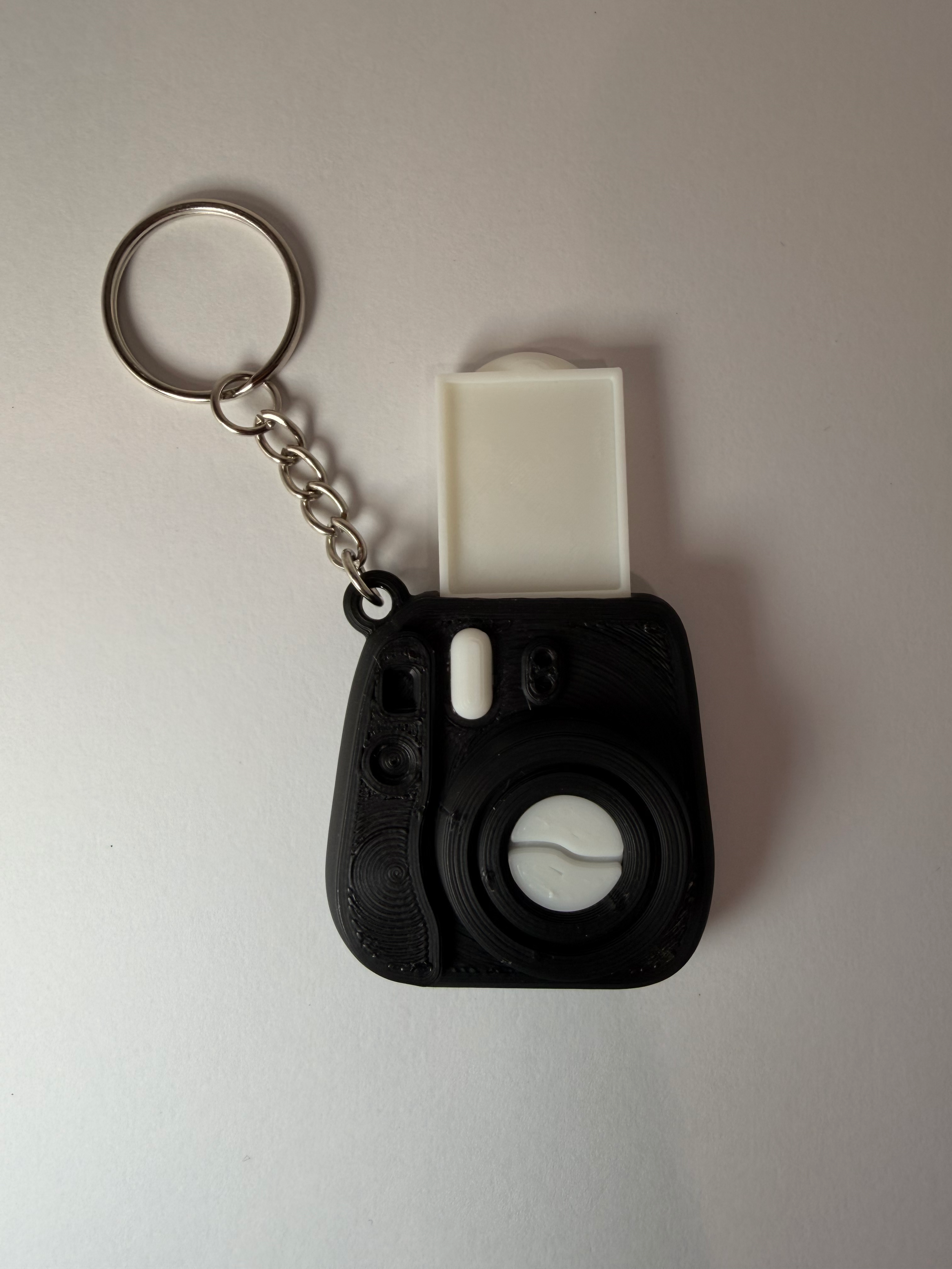 Camera Polaroid Keychain