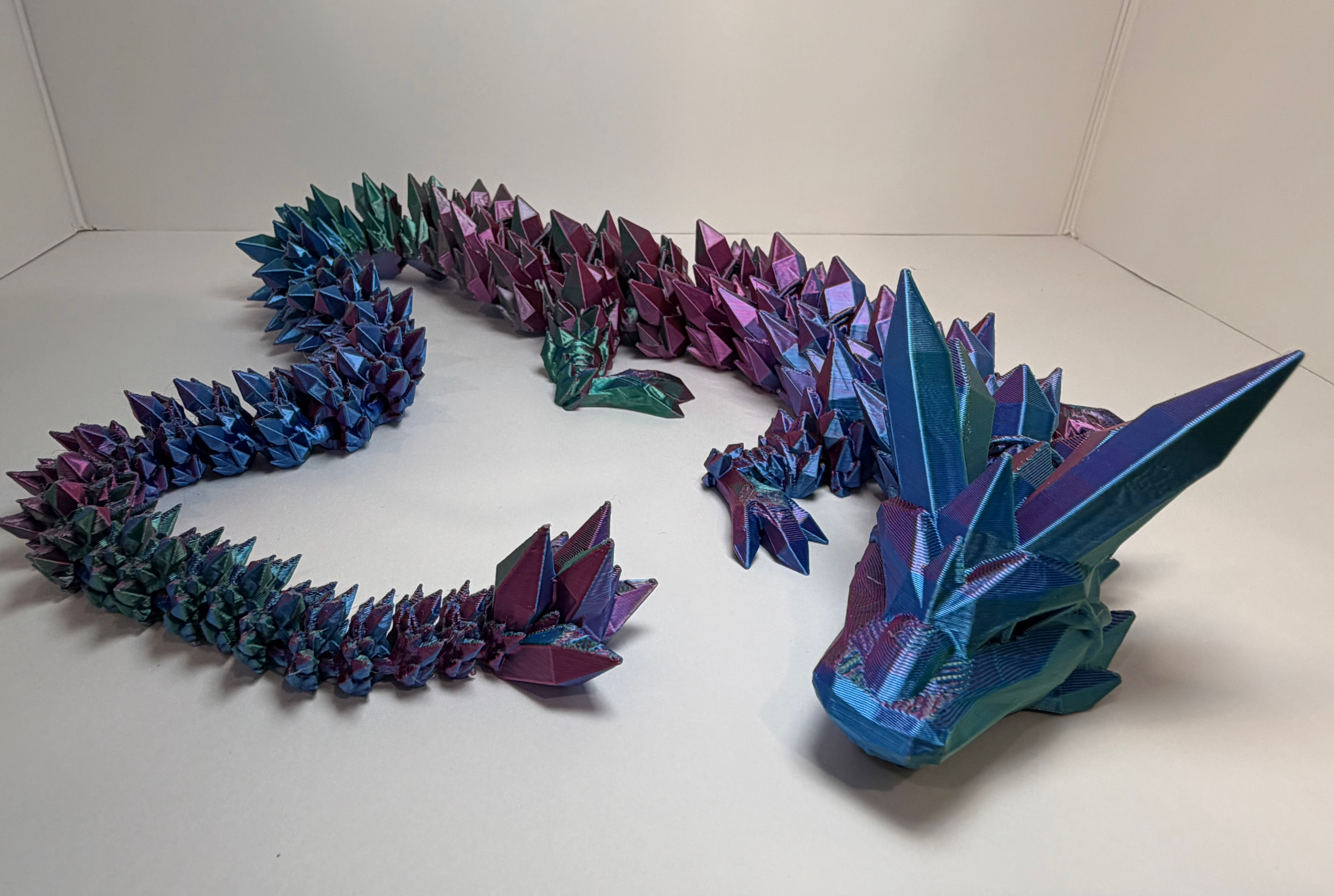 Dragon Crystal XL 25” w/eyes