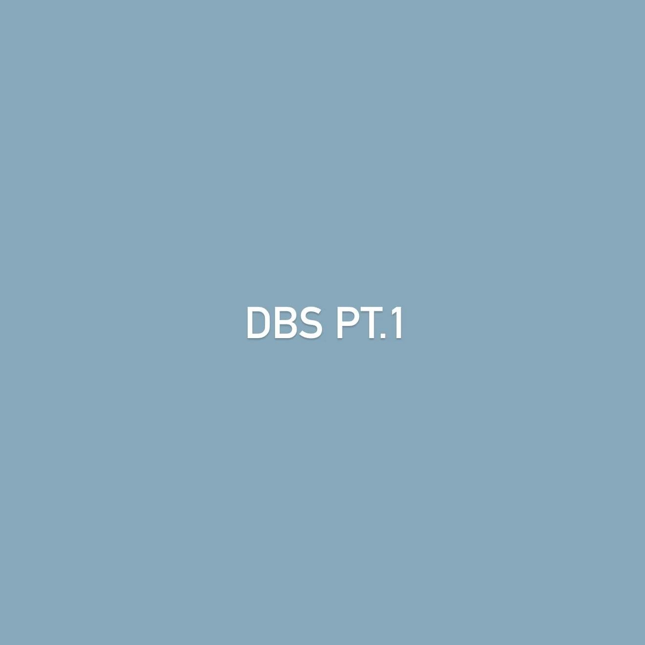 click here to view DBS annoucement!
