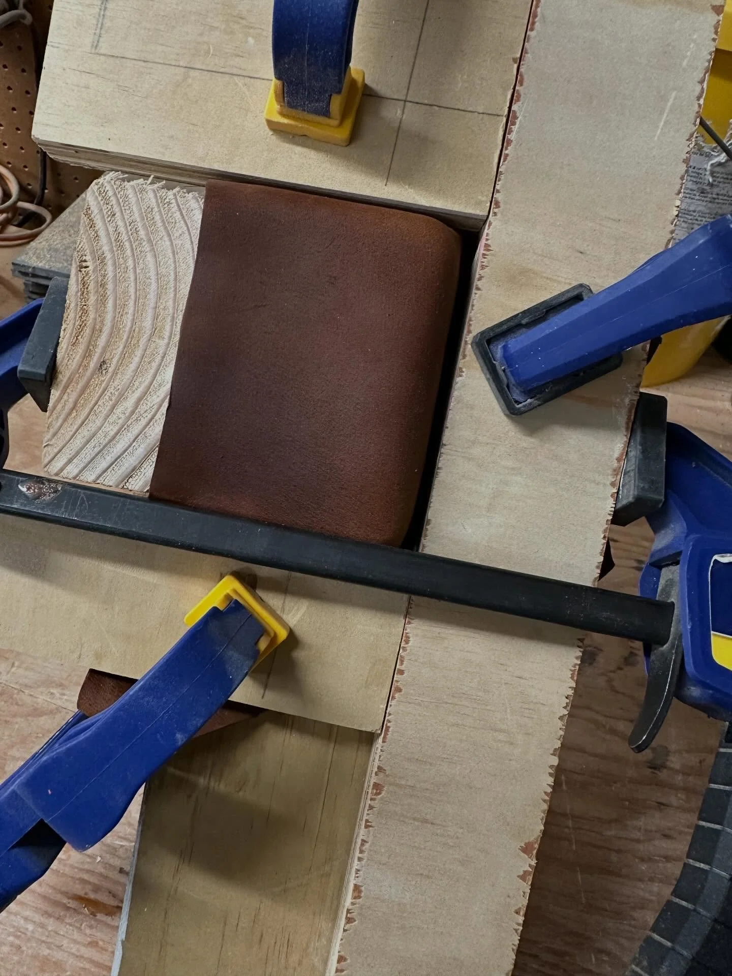 Being Creative - I love the idea of taking something vintage and wrapping it in leather to make it more useful or unique. I tried my creative hand at molding the leather to make this awesome Vintage Brass Fly Fishing Lure Case even more interesting f