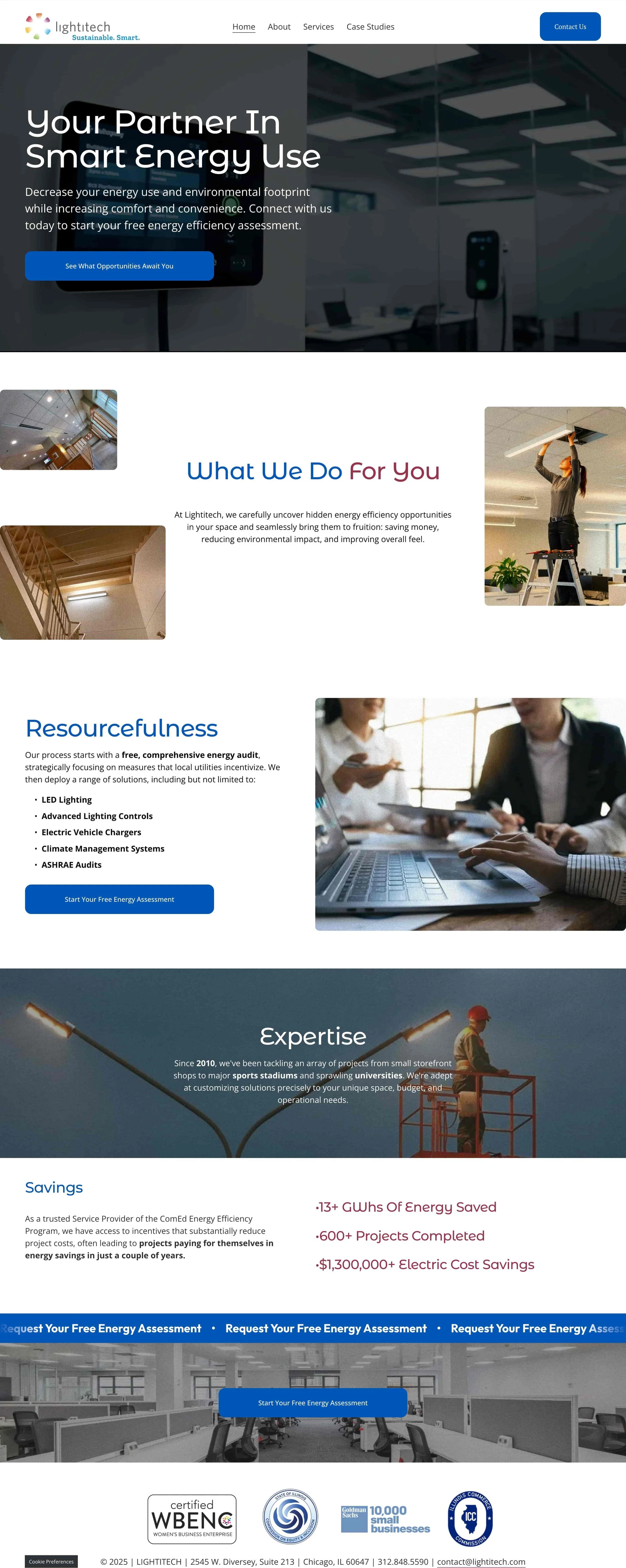 Lightitech Homepage