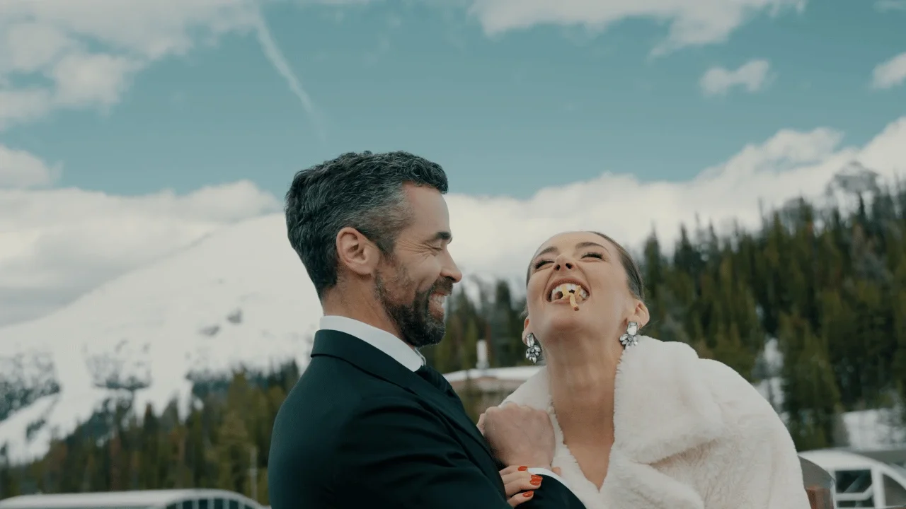 Banff Sunshine Village wedding film by Mad Camp Productions