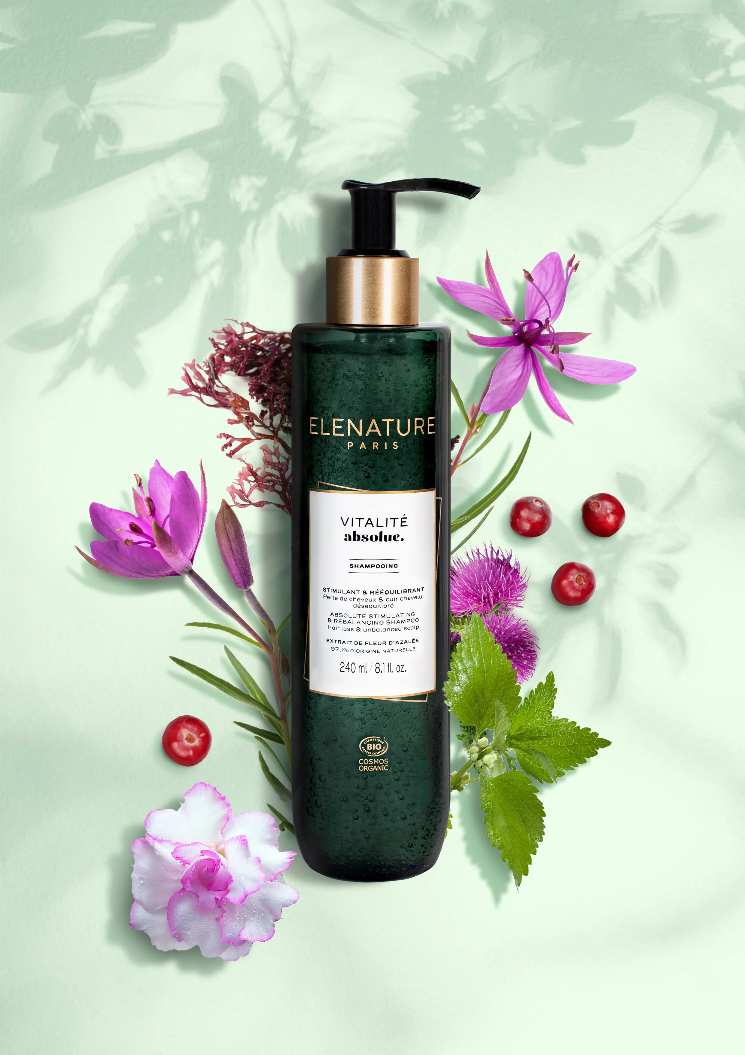 Elenature Haircare - Absolue - Revitalizing & Rebalancing Shampoo 240ml