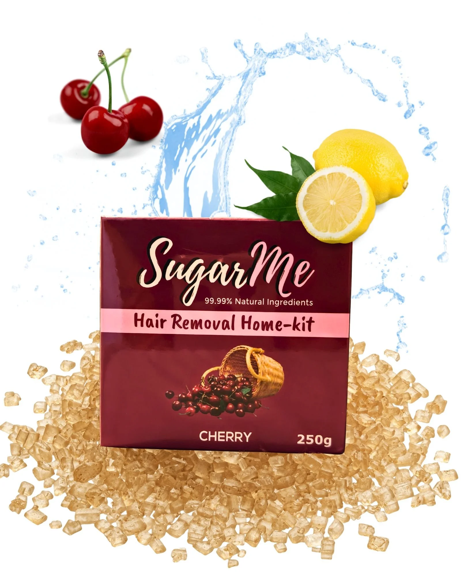 Sugar Me - Hair Removal Home Kit (Cherry)