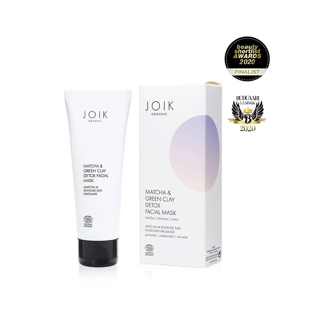 JOIK Organic - Matcha & Green Clay Detox Facial Mask 75ml