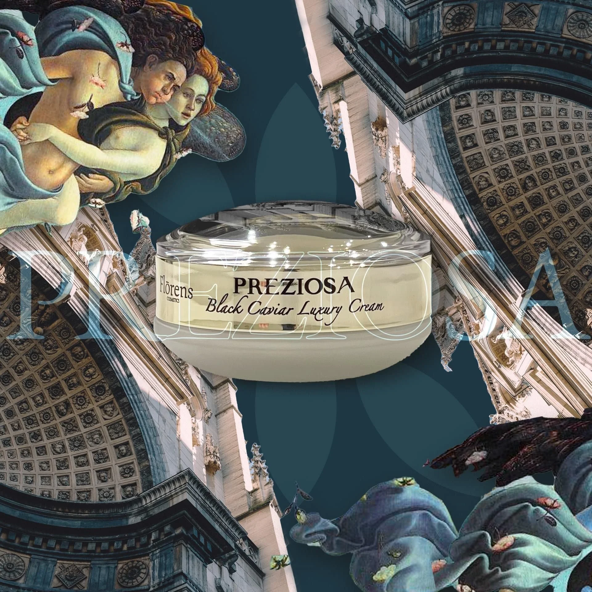 Florens Cosmetics - Preziosa - Black Caviar Luxury Cream 50ml