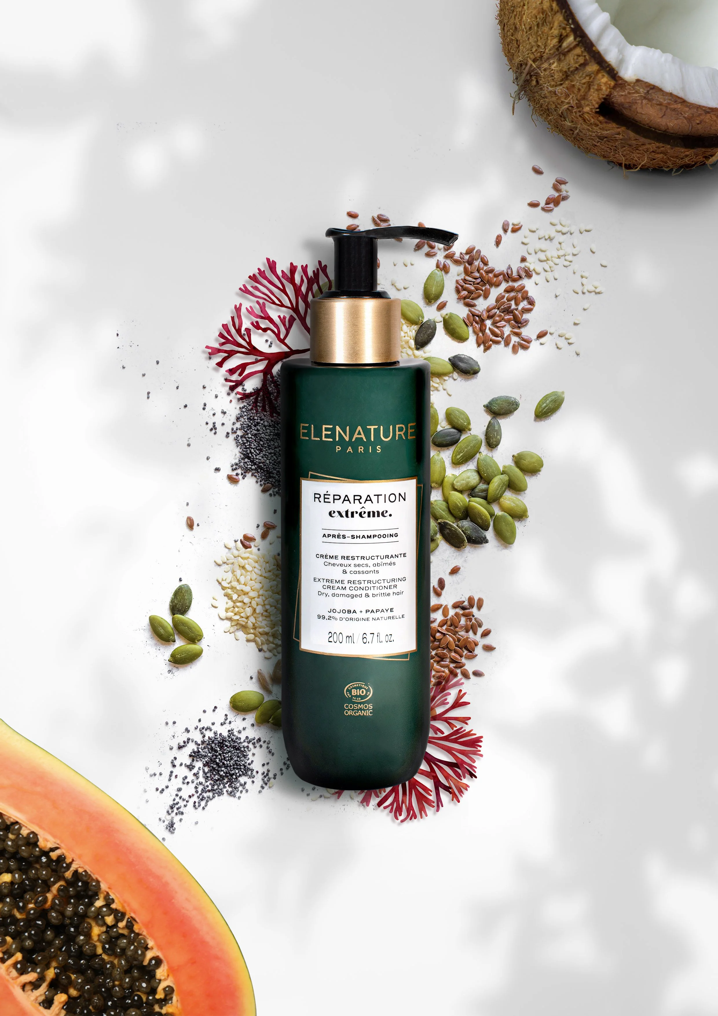 Elenature Haircare - Extreme Restructuring Cream Conditioner 200ml