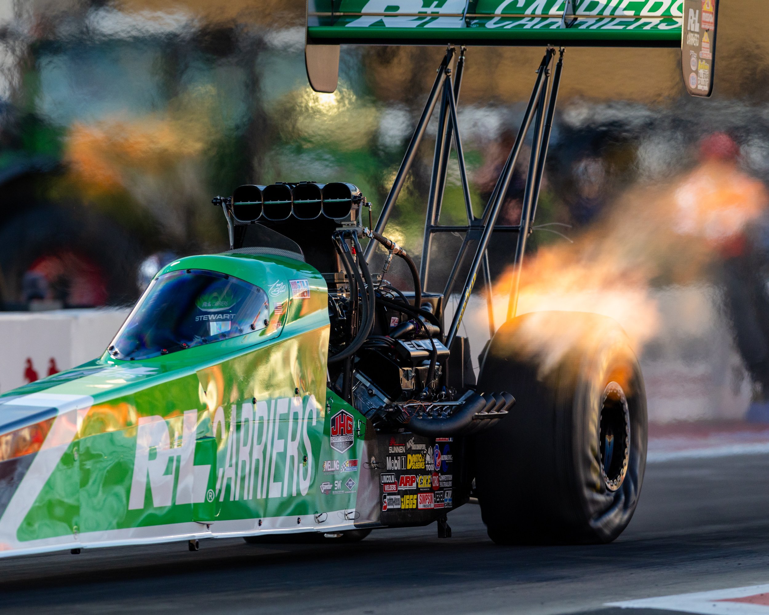 Tony Stewart brings home a Diamond Wally from Pomona