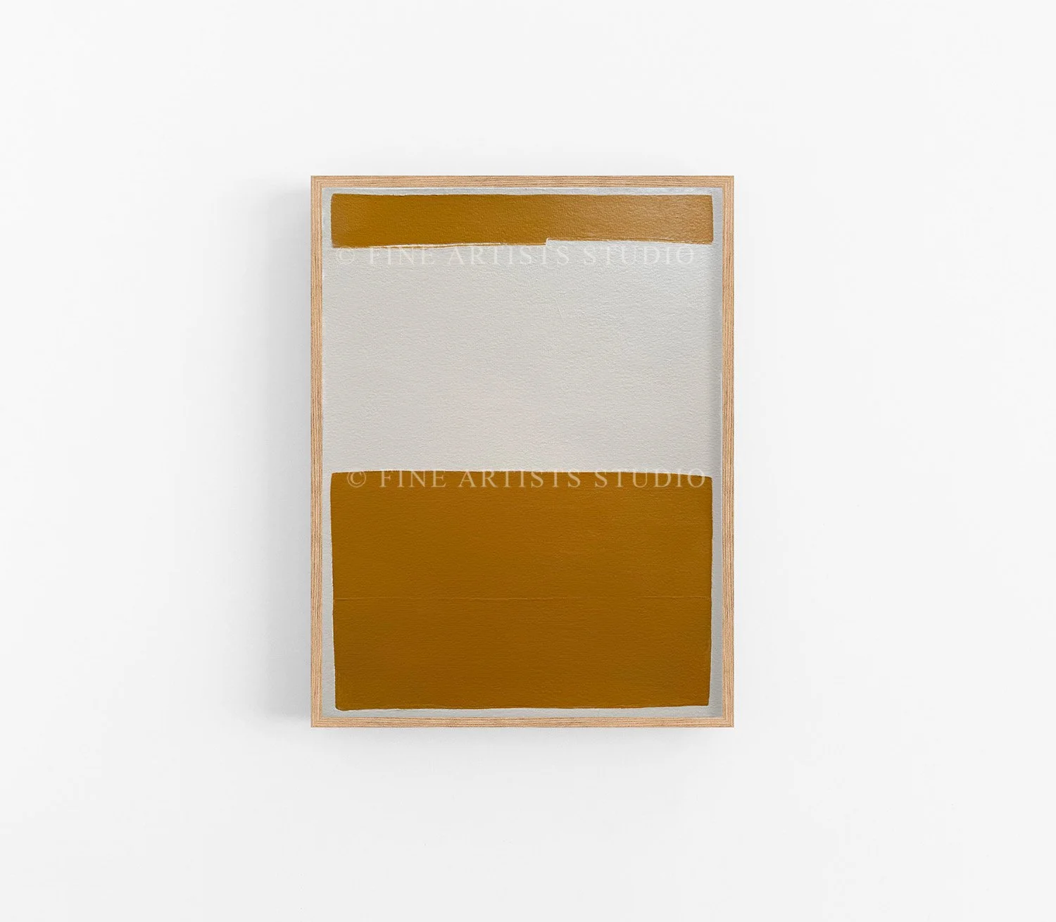 Colorfield on paper III