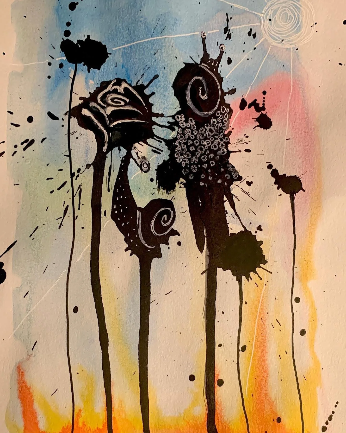 Wake Up and Snail the Flowers