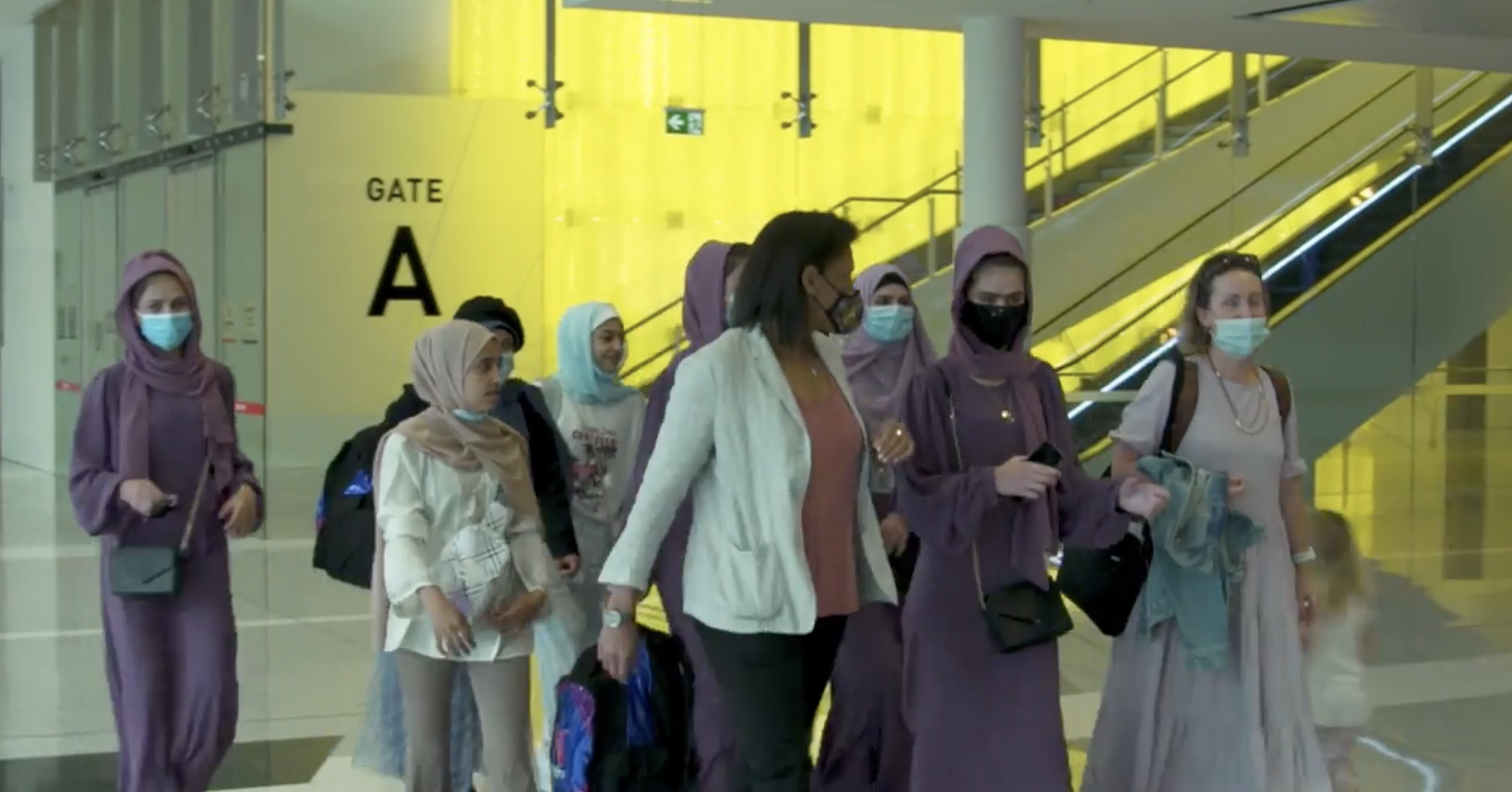 Arriving in Australia with Mel Jones leading the way.