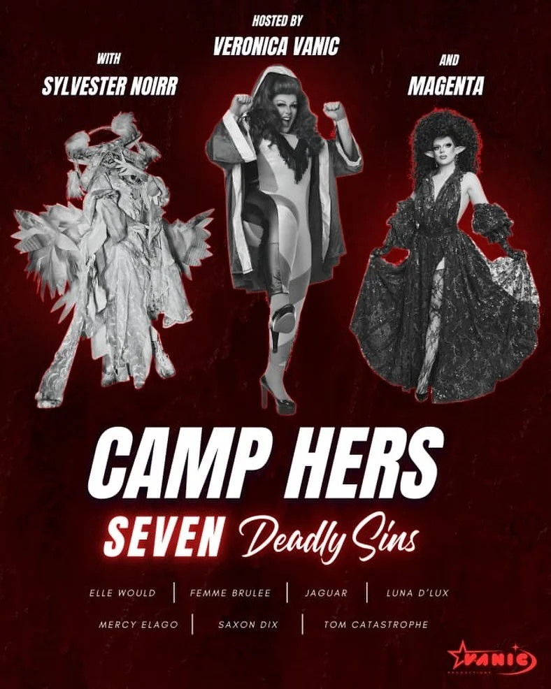 ๐ฅ Vanic Productions brings you the first-ever Battle Royale!
7 fierce performers. 3 sinful challenges. 1 unforgettable night.
โจ Performances, lip-sync duels & a runway of pure temptation.
๐ Hosted by Veronica Vanic.
Let the sins begin.
๐ Lin