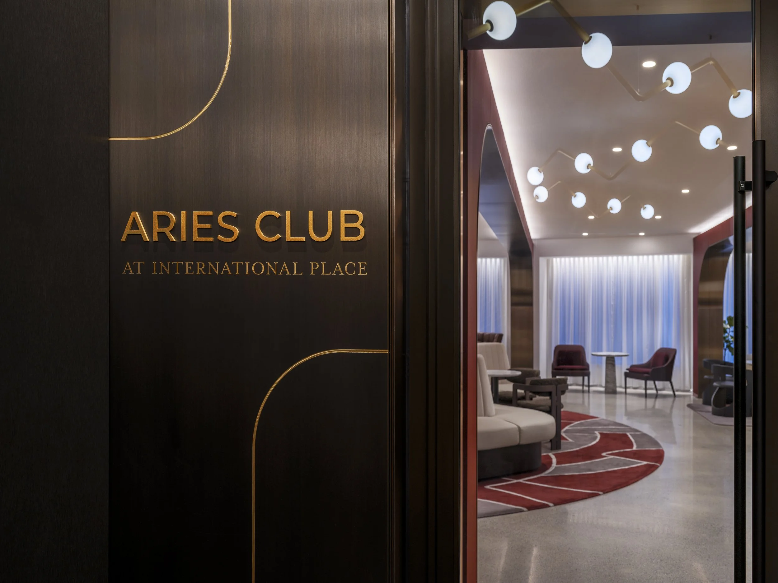 Main Lobby Aries Club Designed by Gensler 