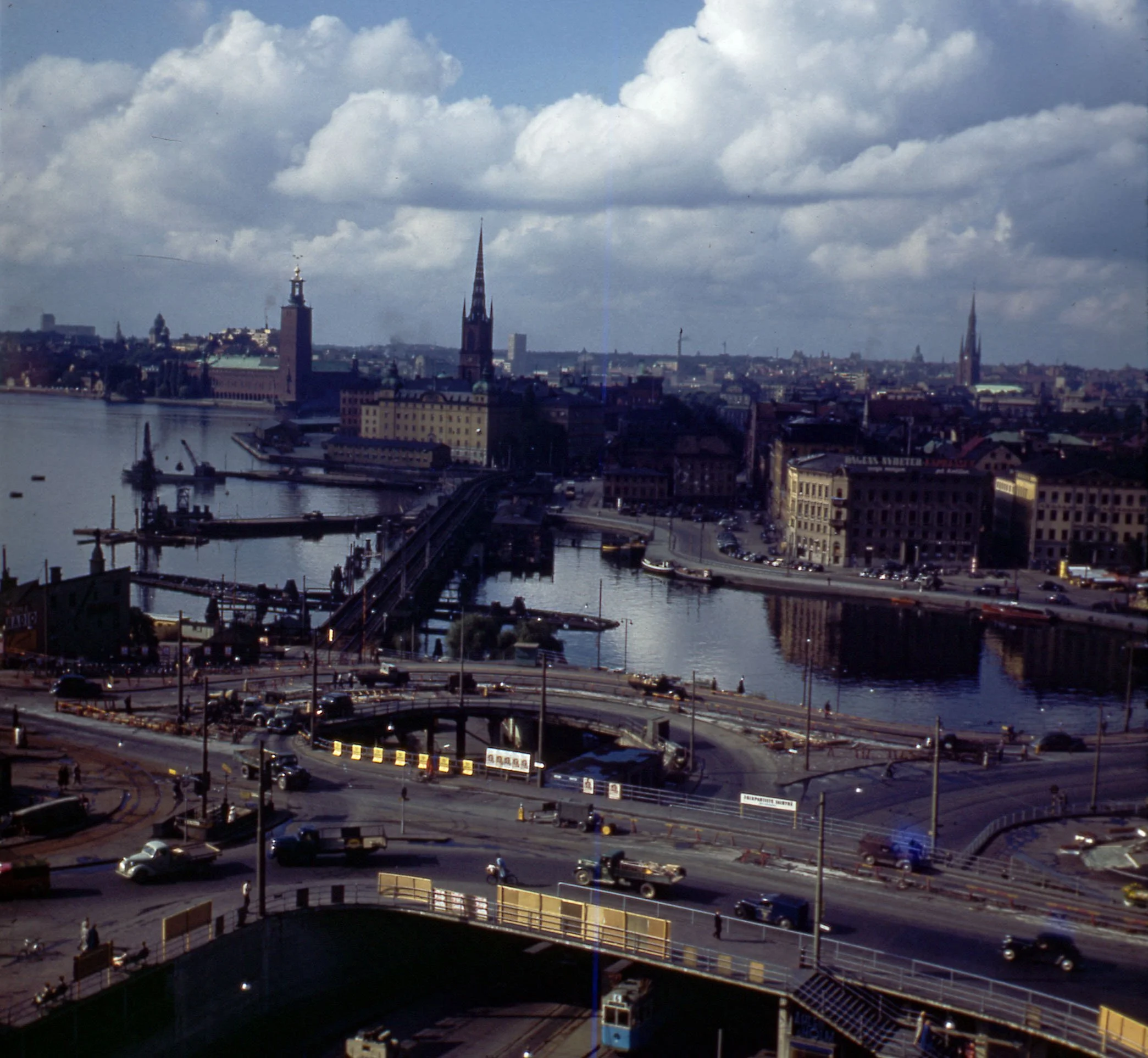 View from Gondolen restaurant, Stockholm, Sweden Photo: Robin Boyd, 1950 Civic 