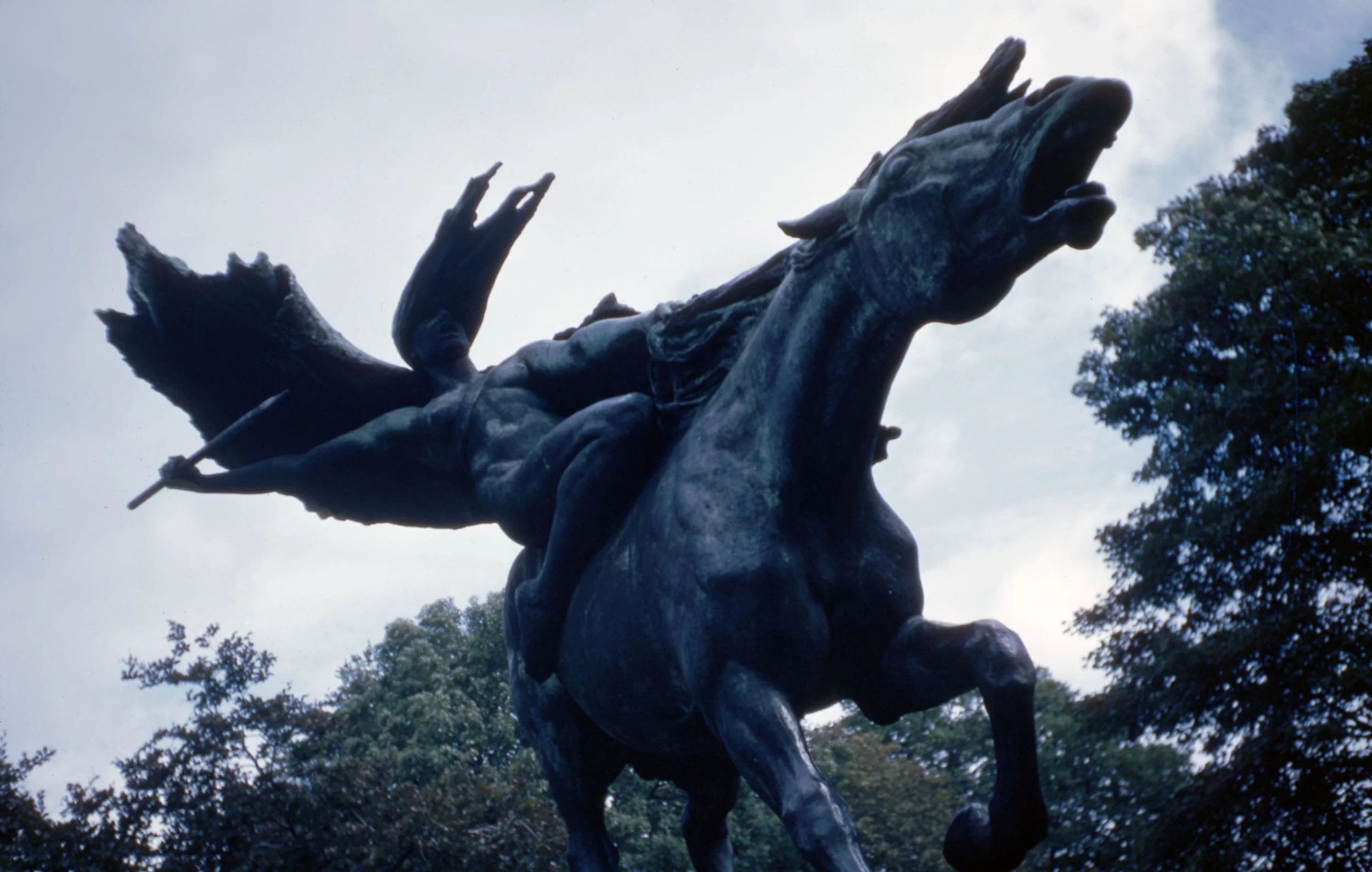 Valkyrie Statue, Copenhagen, Denmark (Stefan Sinding 1910) Photo: Robin Boyd, 1950 Historic 