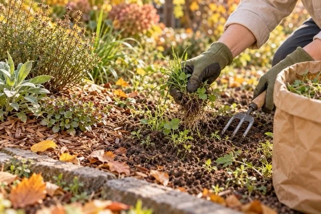 秋にやる雑草対策｜種を増やさず、翌春の草取りを楽にする方法