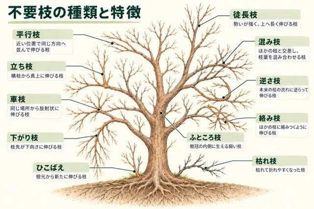 不要枝